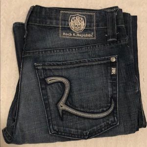 Rock & Republic washed denim